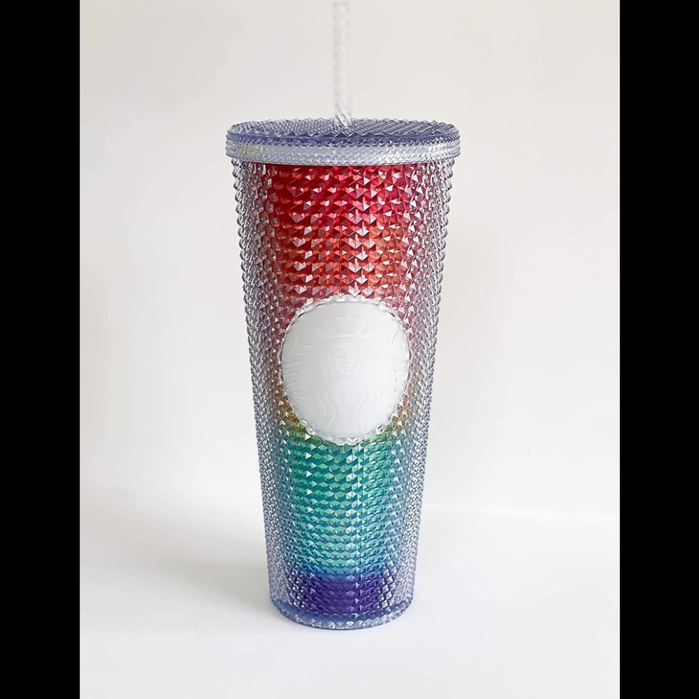 Starbucks rainbow studded tumbler 🌈